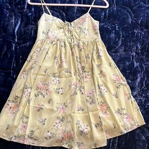 Light green summer dress A&F